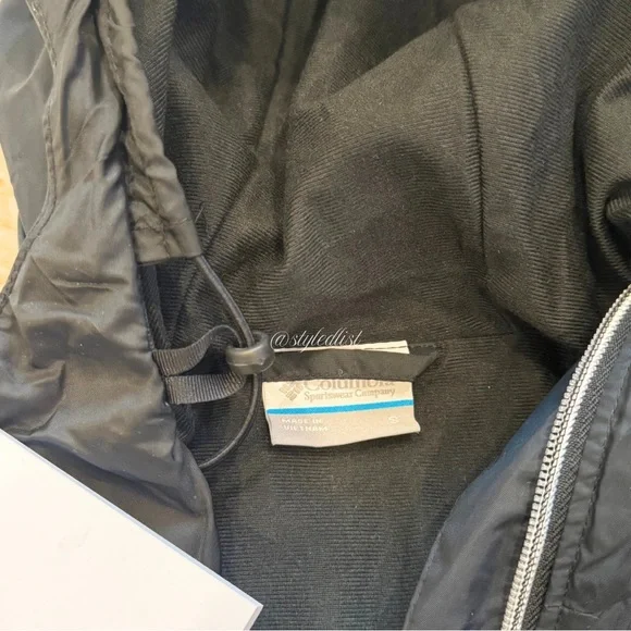 Columbia Switchback Lined Long Jacket Black S NWT - Picture 6 of 8